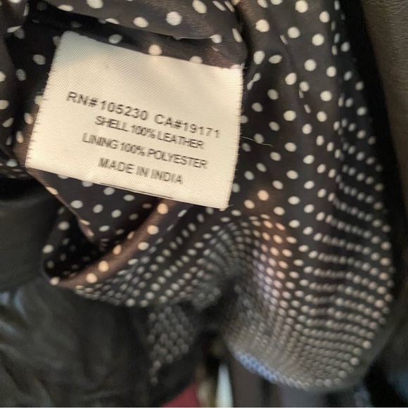 Joie Double Breasted Leather Jacket - Picture 9 of 10